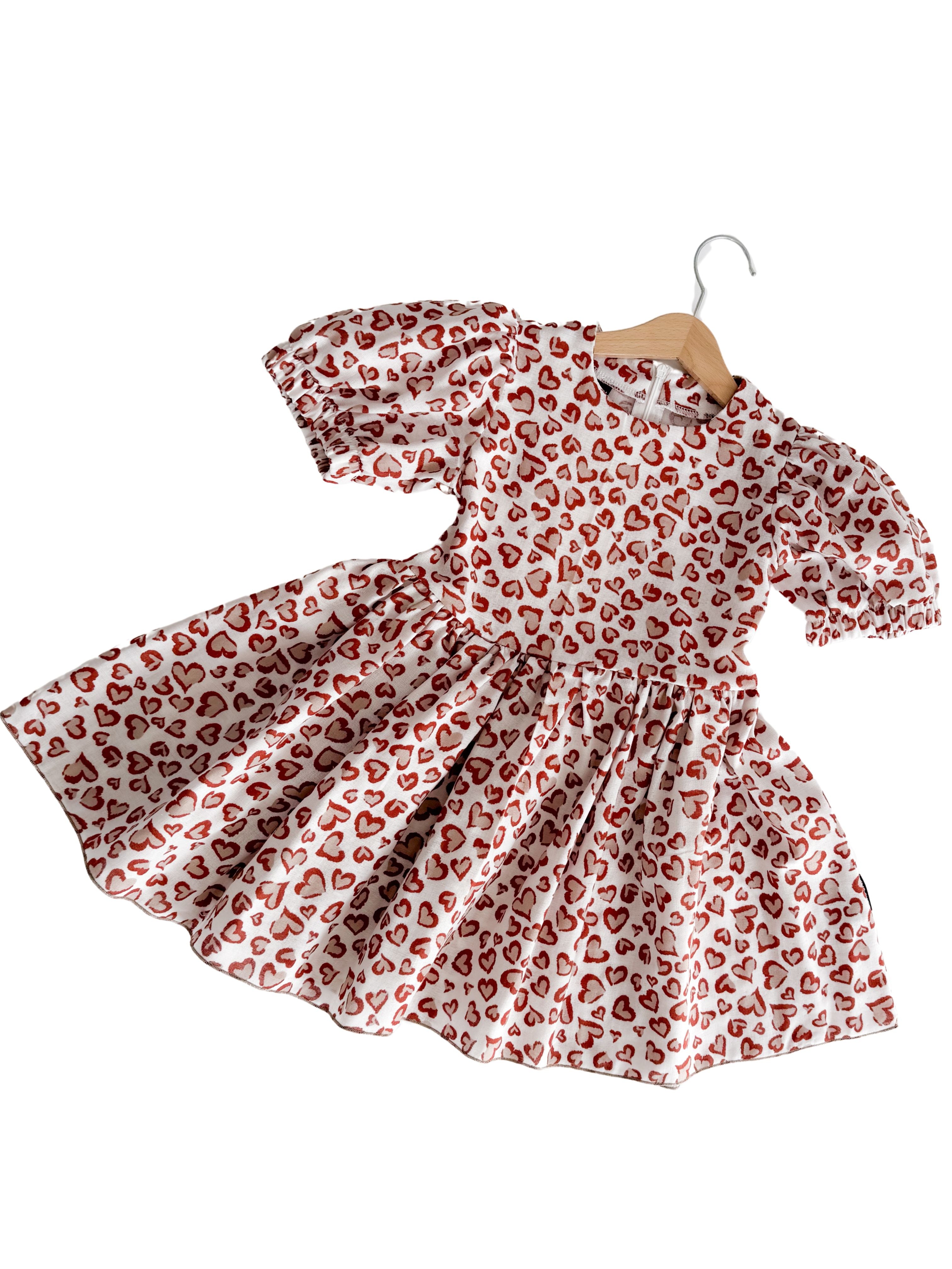 Vaikiška vasarinė muslino suknelė "Happy day"