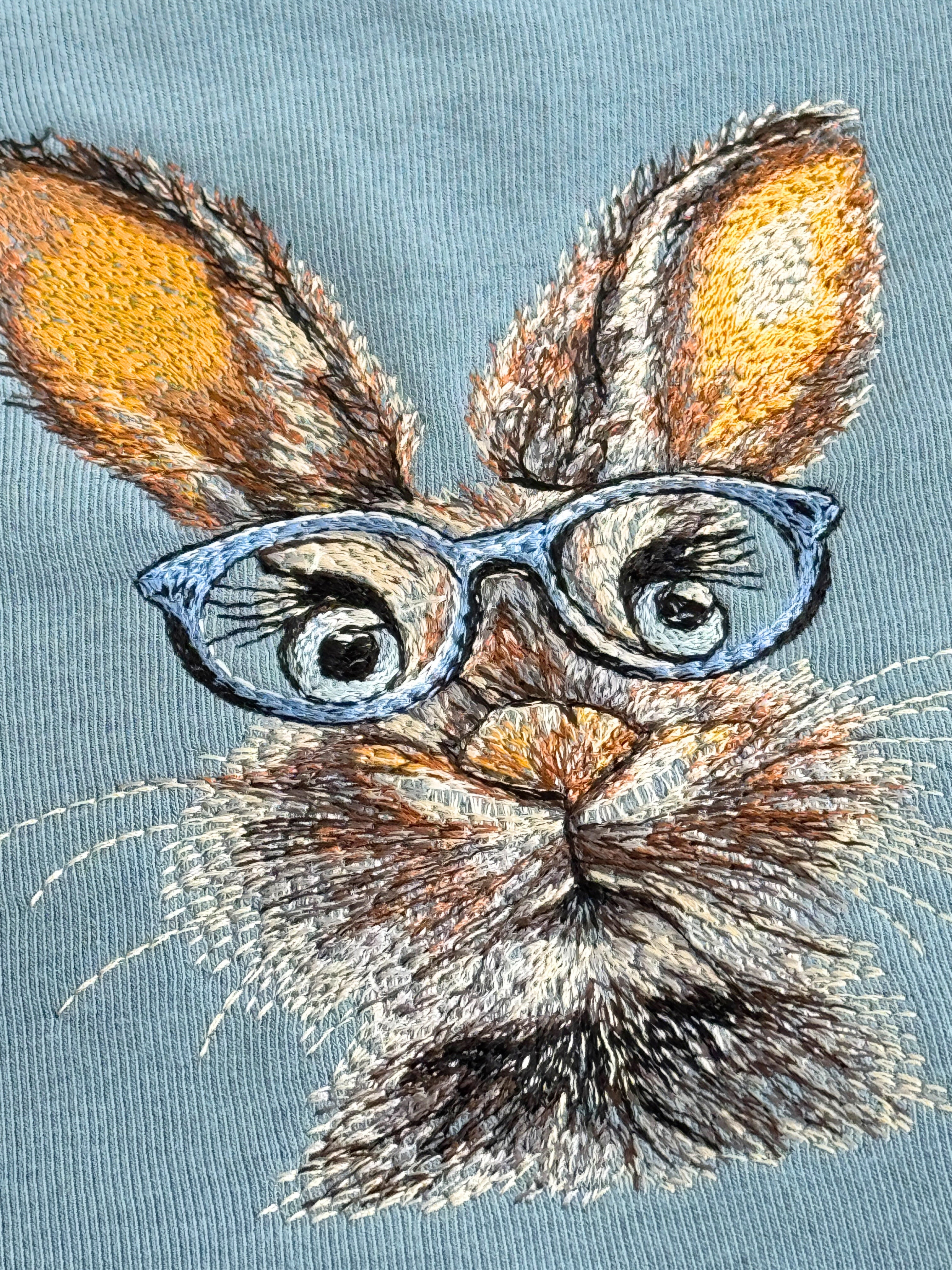 Vaikiškas kostiumėlis su storu pūkeliu "Smart bunny"