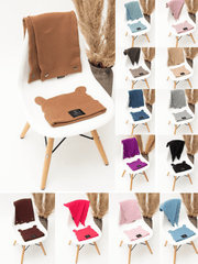 Meškučio modelio, dvigubos pavasarinės / rudeninės RIB kepurės vaikams