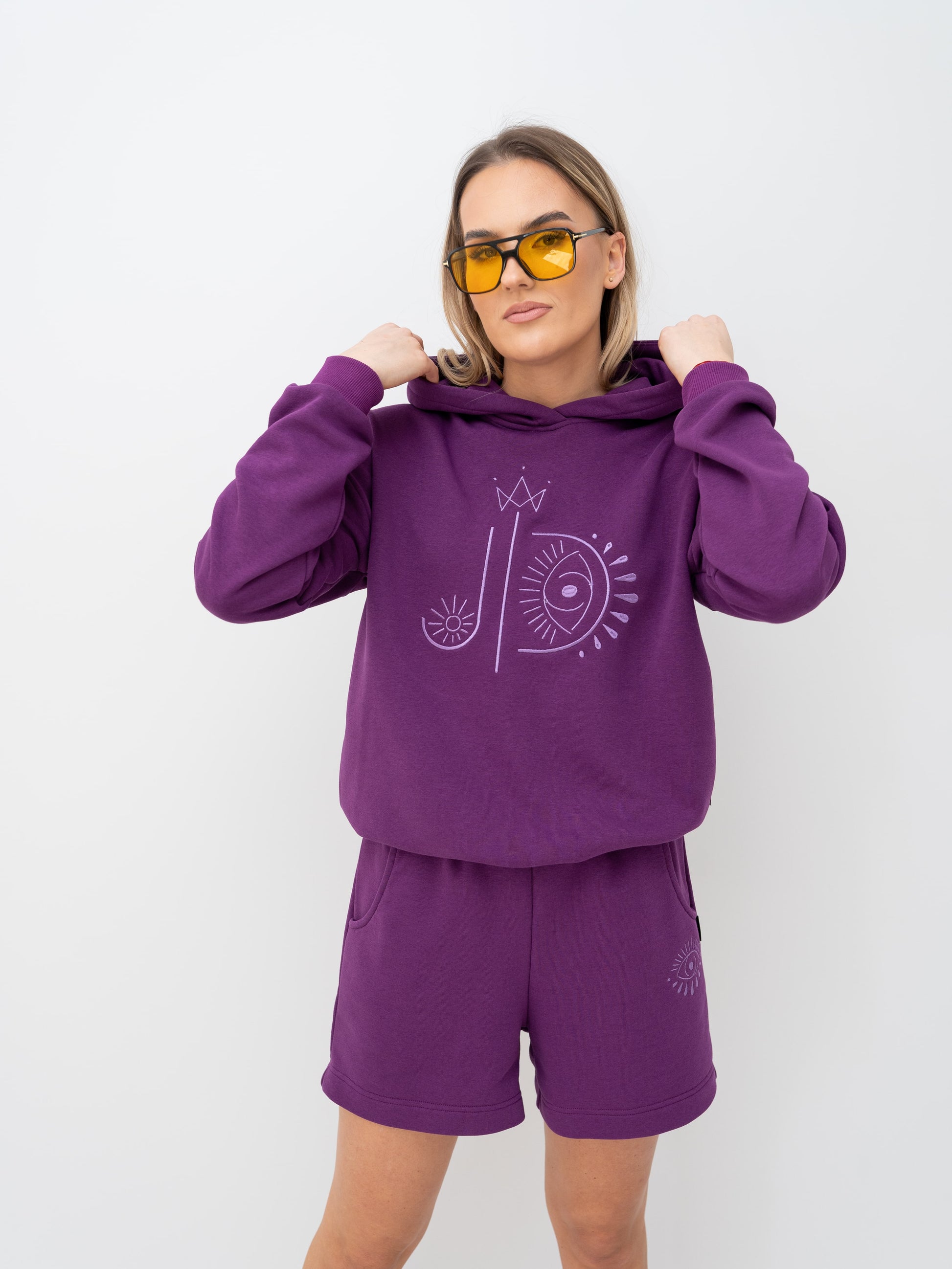 Laisvalaikio šortai moterims "Sugar plum"