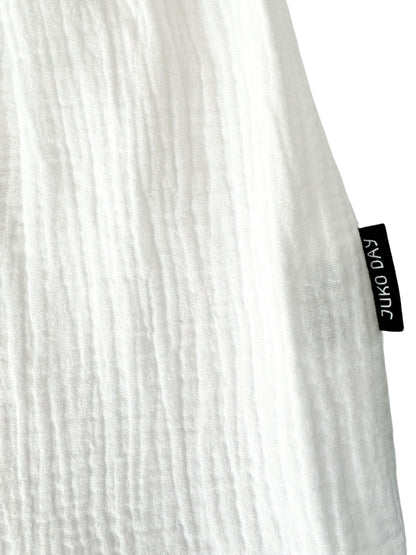 Vaikiška vasarinė muslino suknelė "Light white"