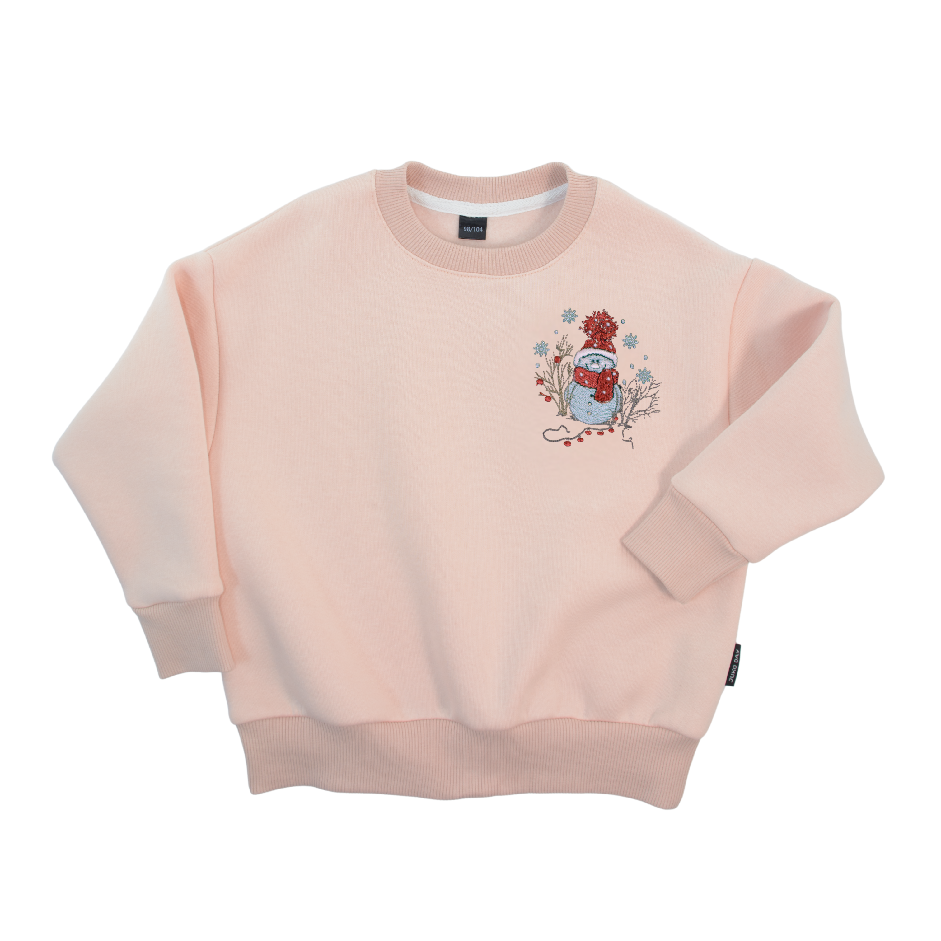 Persiko spalvos kalėdinis džemperis | SUSIKOMPLEKTUOK VISAI ŠEIMAI