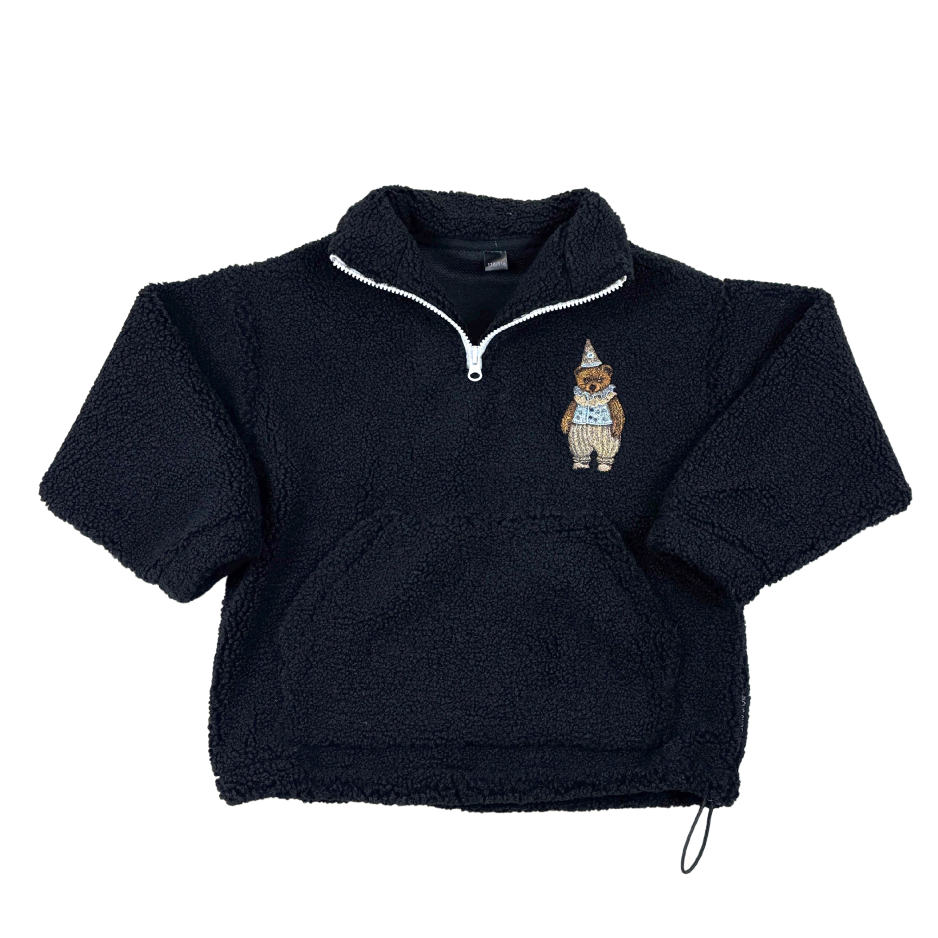 Juodos spalvos vaikiškas TEDDY džemperis