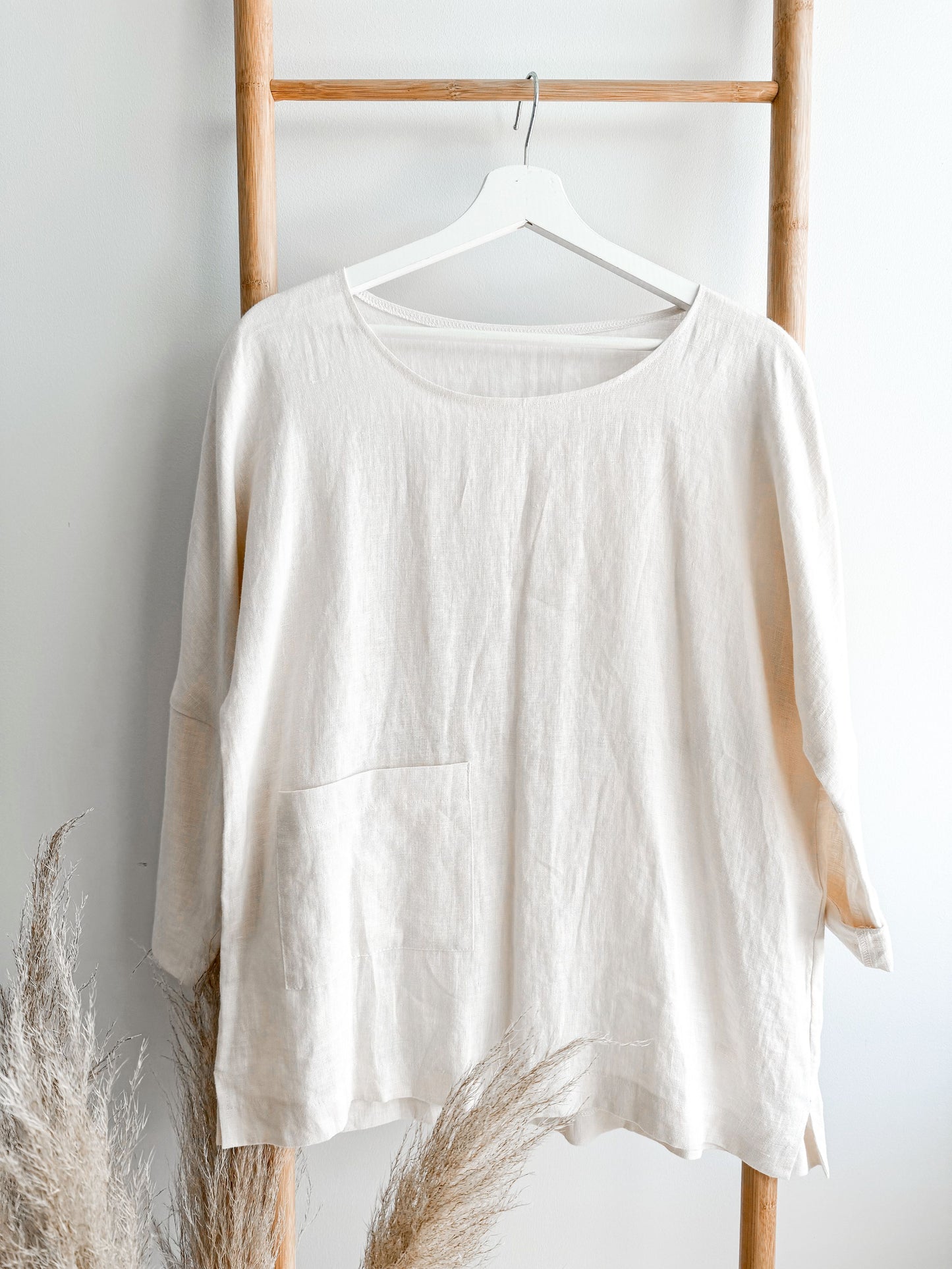 Linen blouse for women | XL size