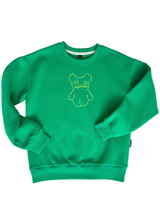Žalias vaikiškas džemperis | 122-128 dydis
