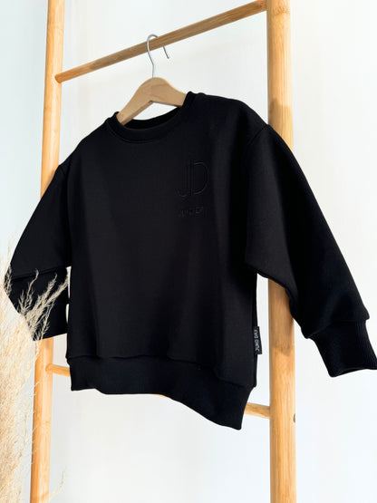 Vaikiškas, juodos spalvos megztinis | 98-104 dydis