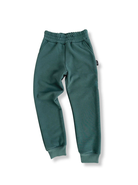 Gray children's leisure pants with fluff "Jukoday 