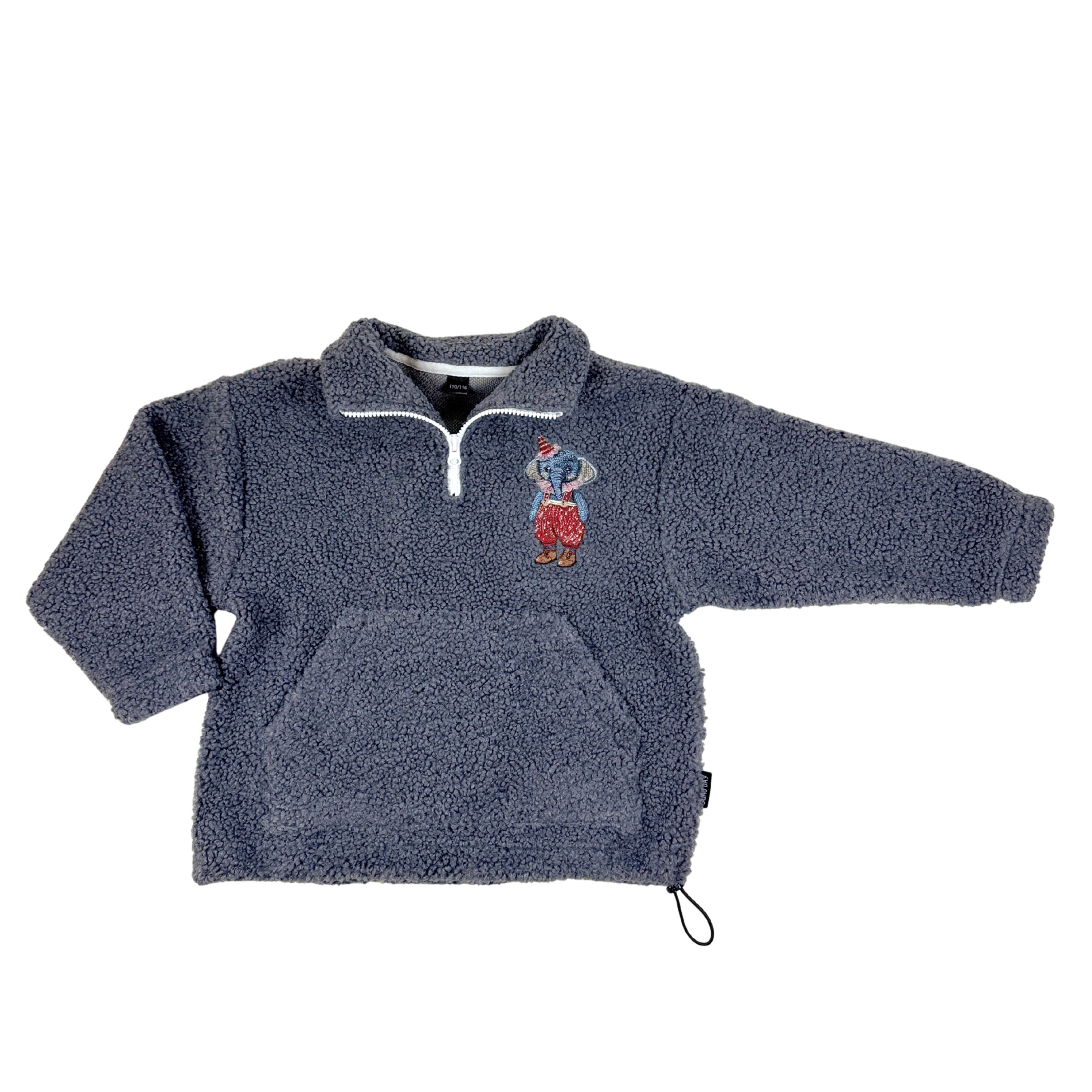 Pilkos spalvos vaikiškas TEDDY džemperis