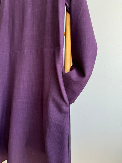 Eggplant colored dress for women