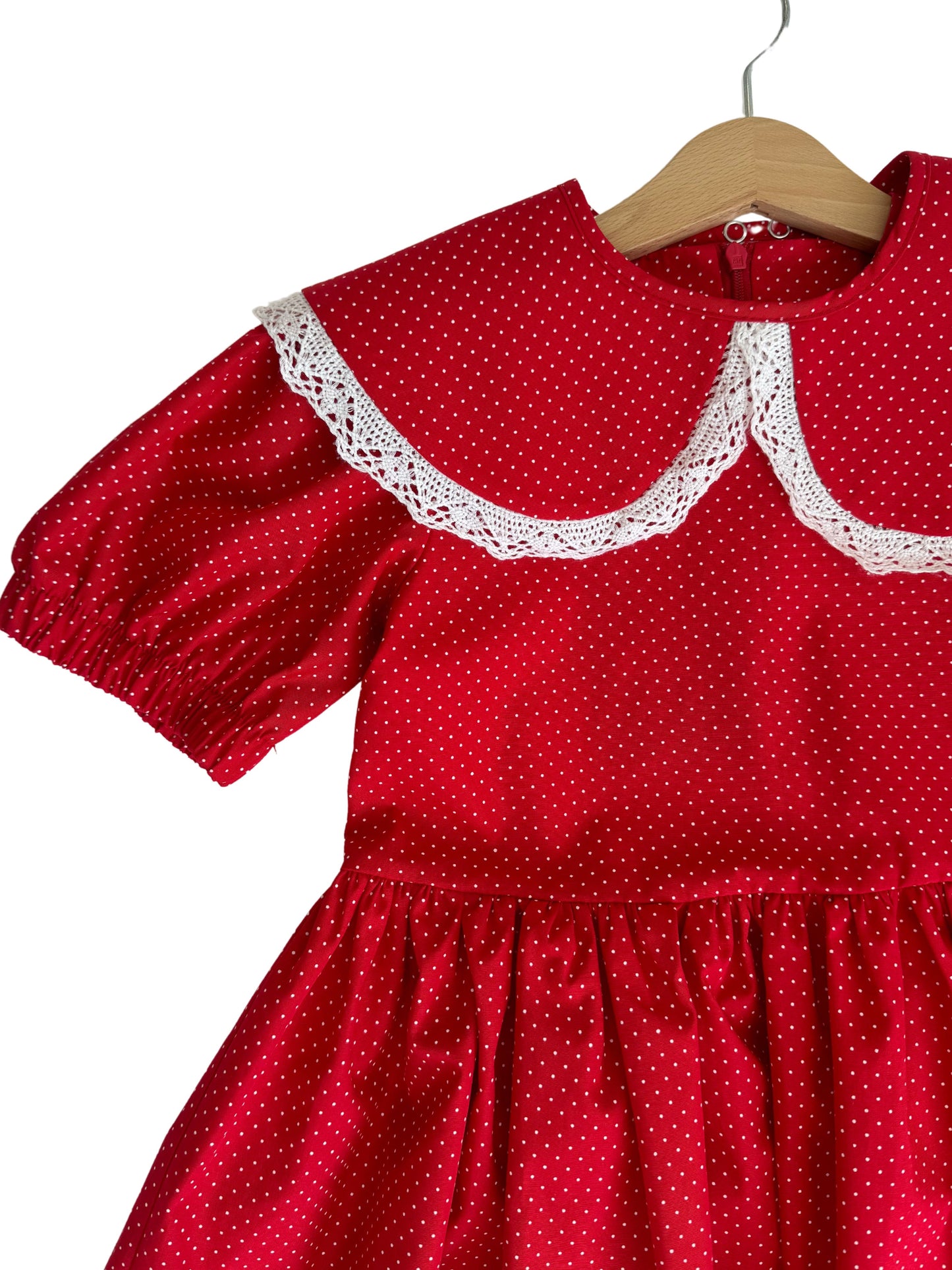 Children's summer dress "Red lady"