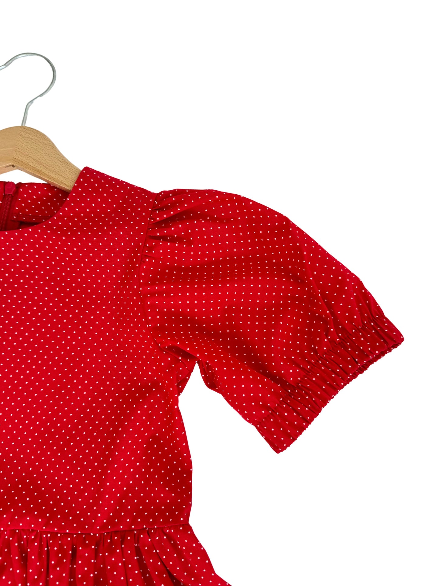 Children's summer dress "Red lady"