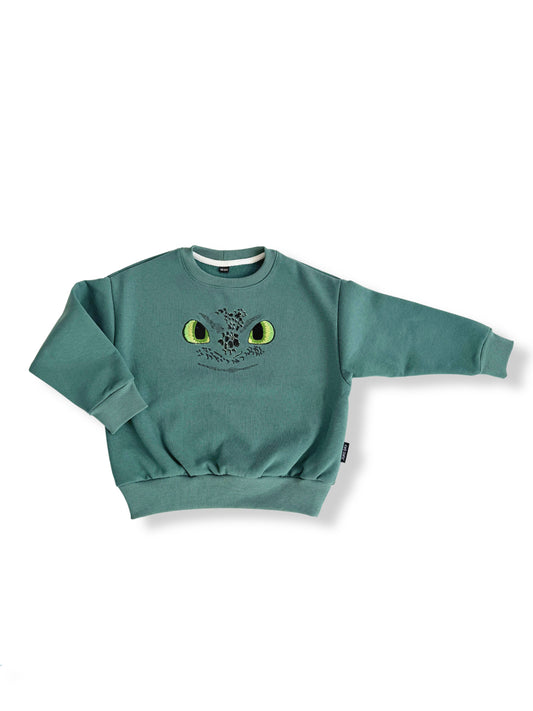 Children's casual sweater "White elephants"