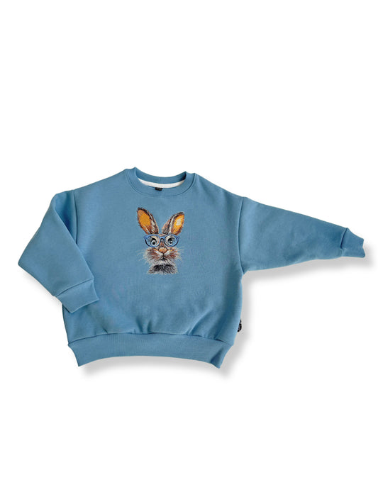 Children's casual sweater "White elephants"