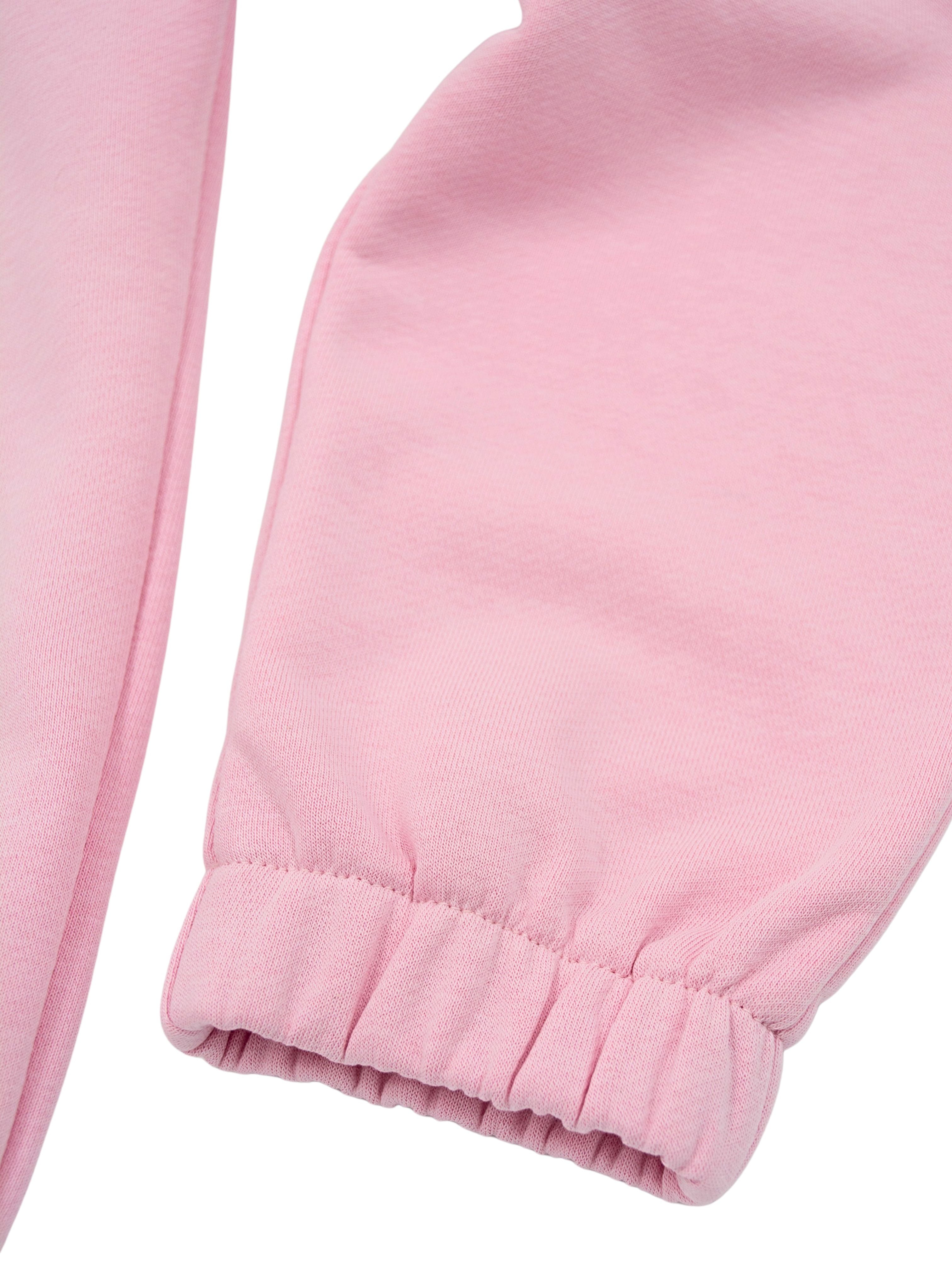 Baby pink spalvos kelnės be pūkelio