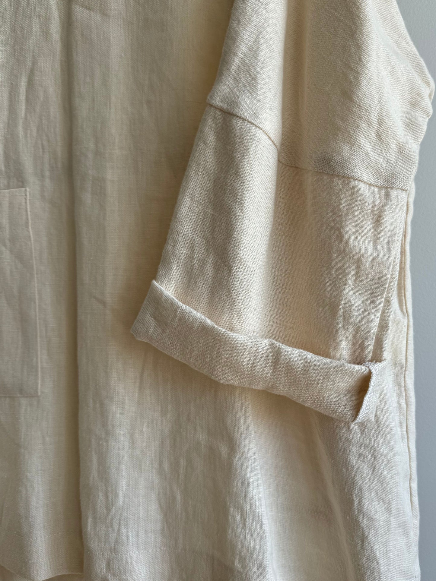 Linen blouse for women | XL size