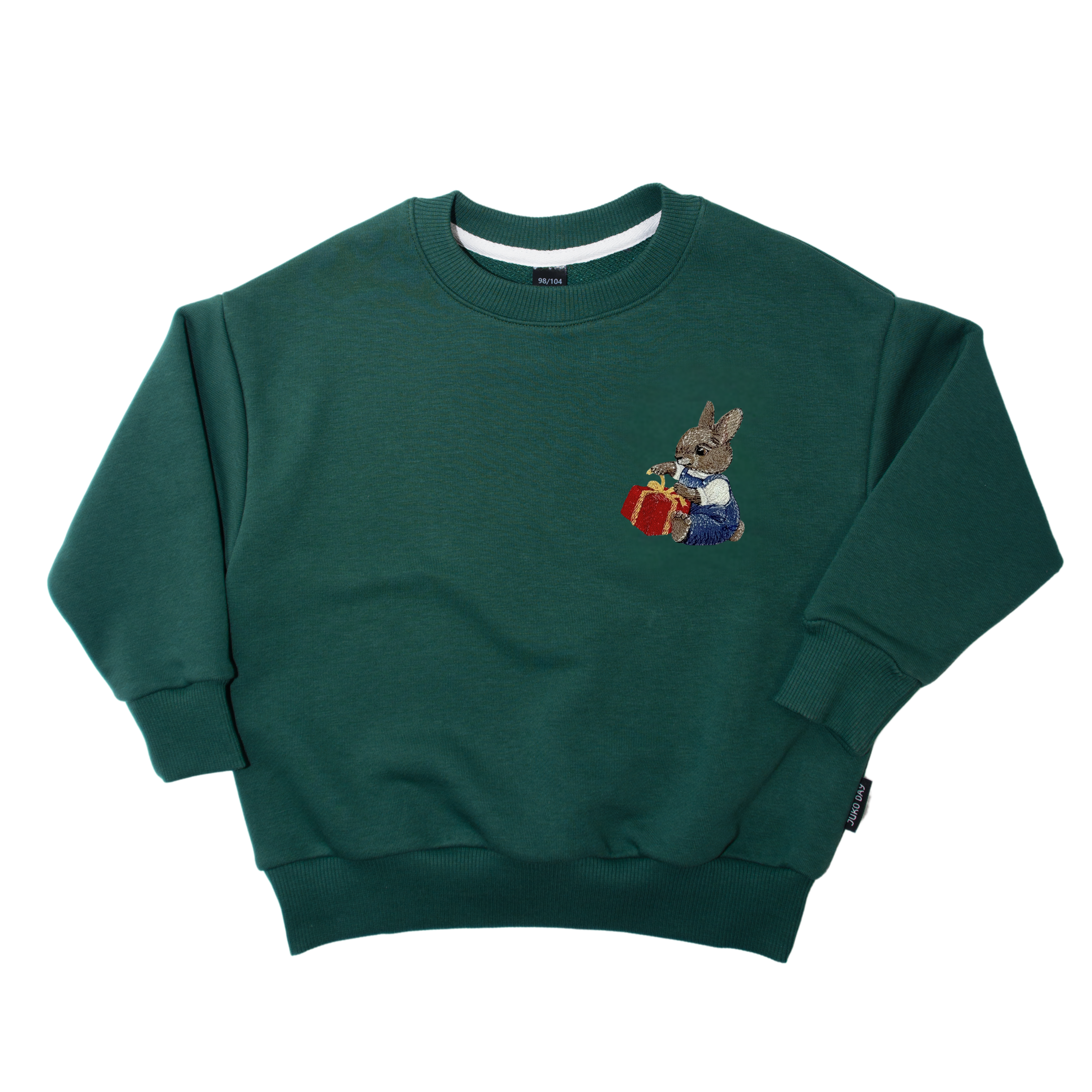 Žalios spalvos kalėdinis džemperis | SUSIKOMPLEKTUOK VISAI ŠEIMAI