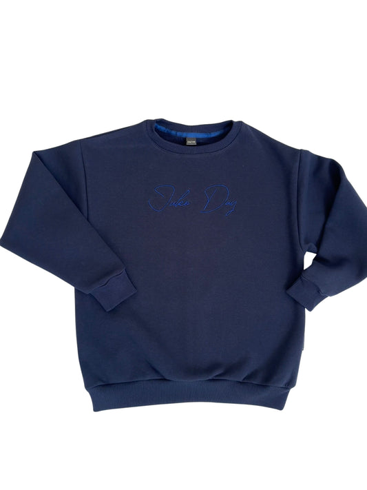 Children's casual sweater "Denim blue"