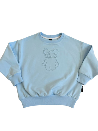 Children's casual sweater "Denim blue"