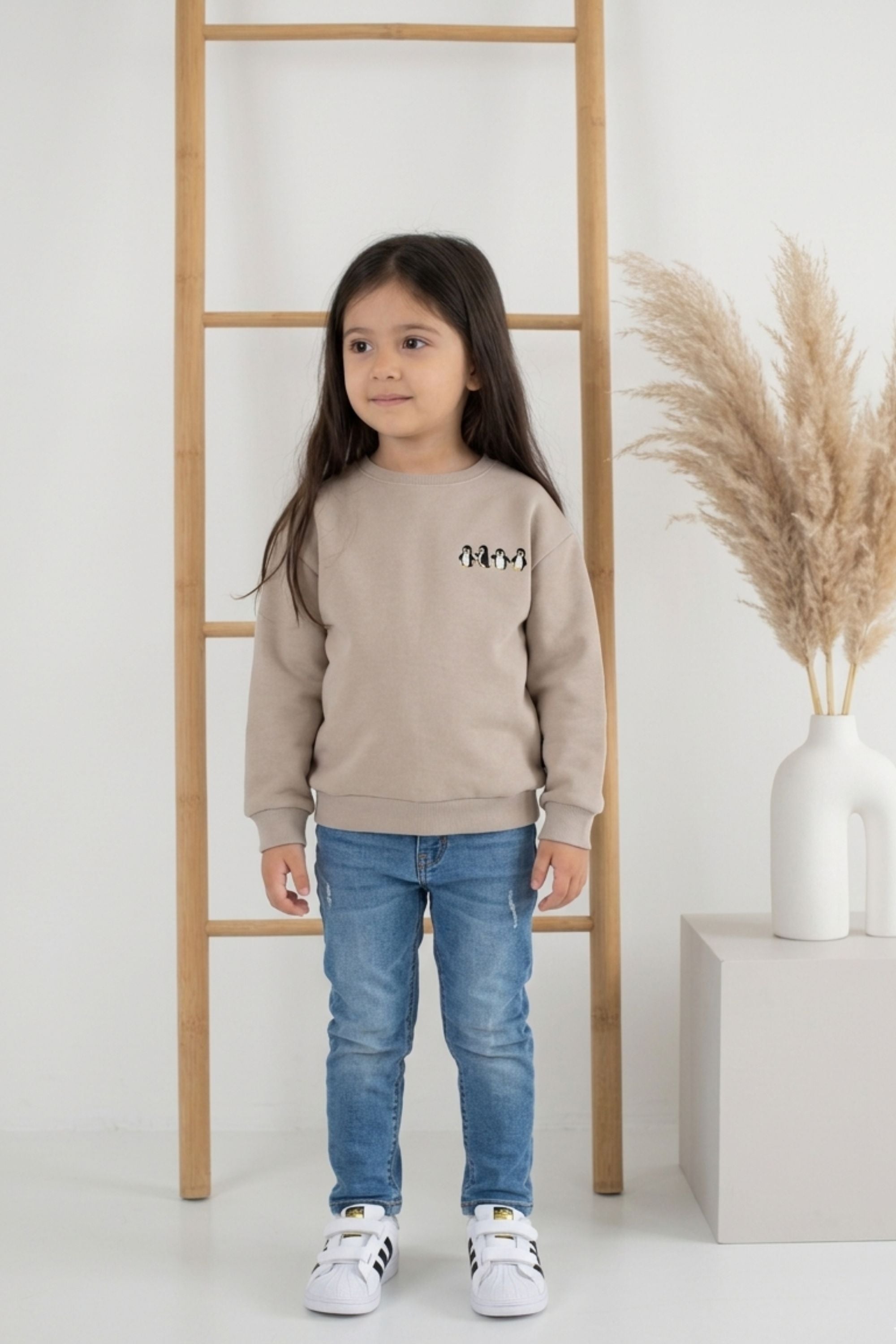 Džemperis su pūkeliu "Pingvinai"