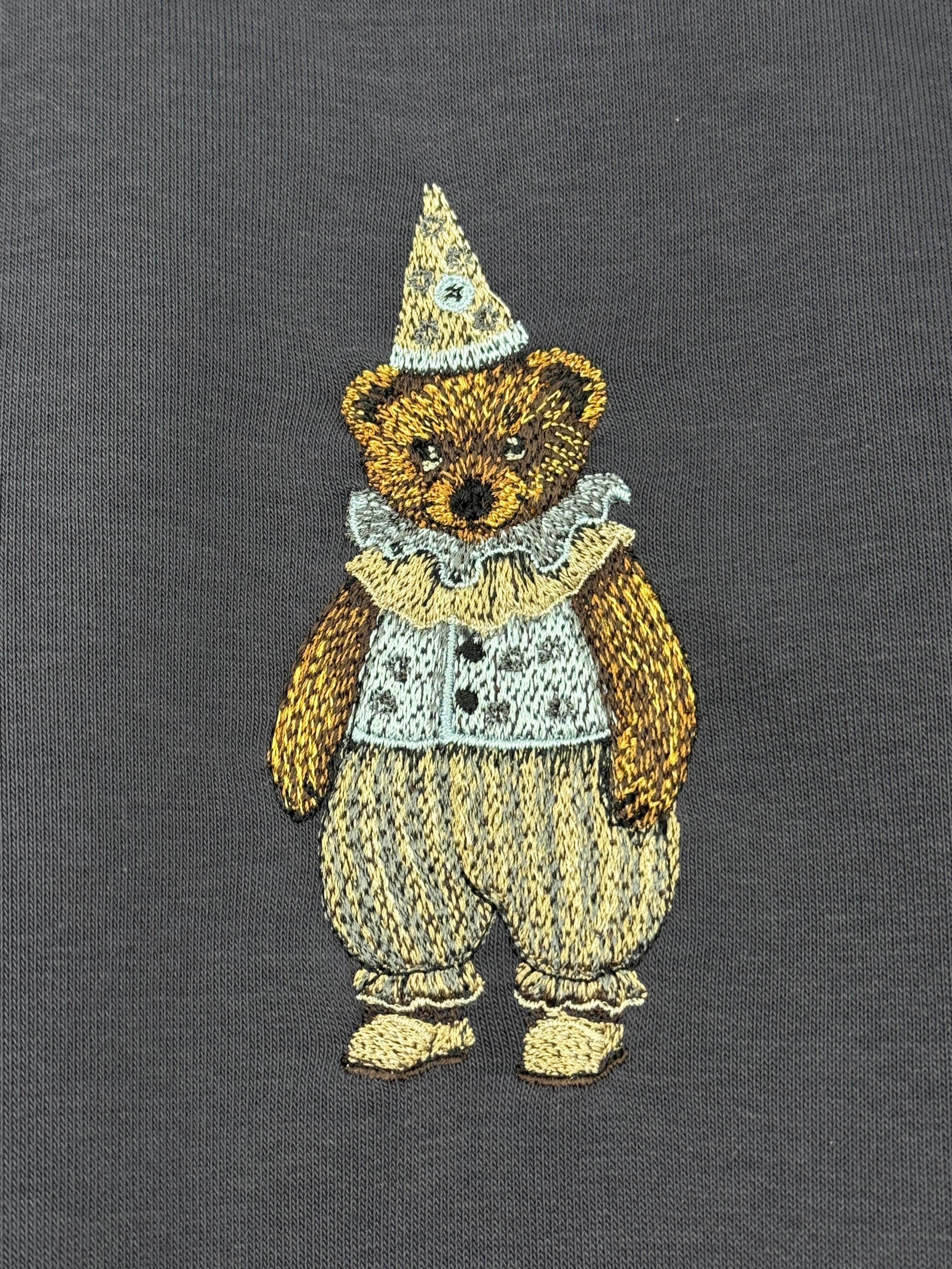 Grafito spalvos vaikiškas laisvalaikio komplektas | "Meškiukas"