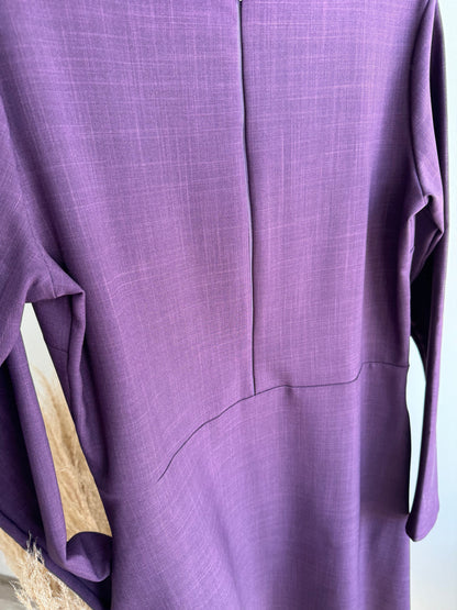 Eggplant colored dress for women