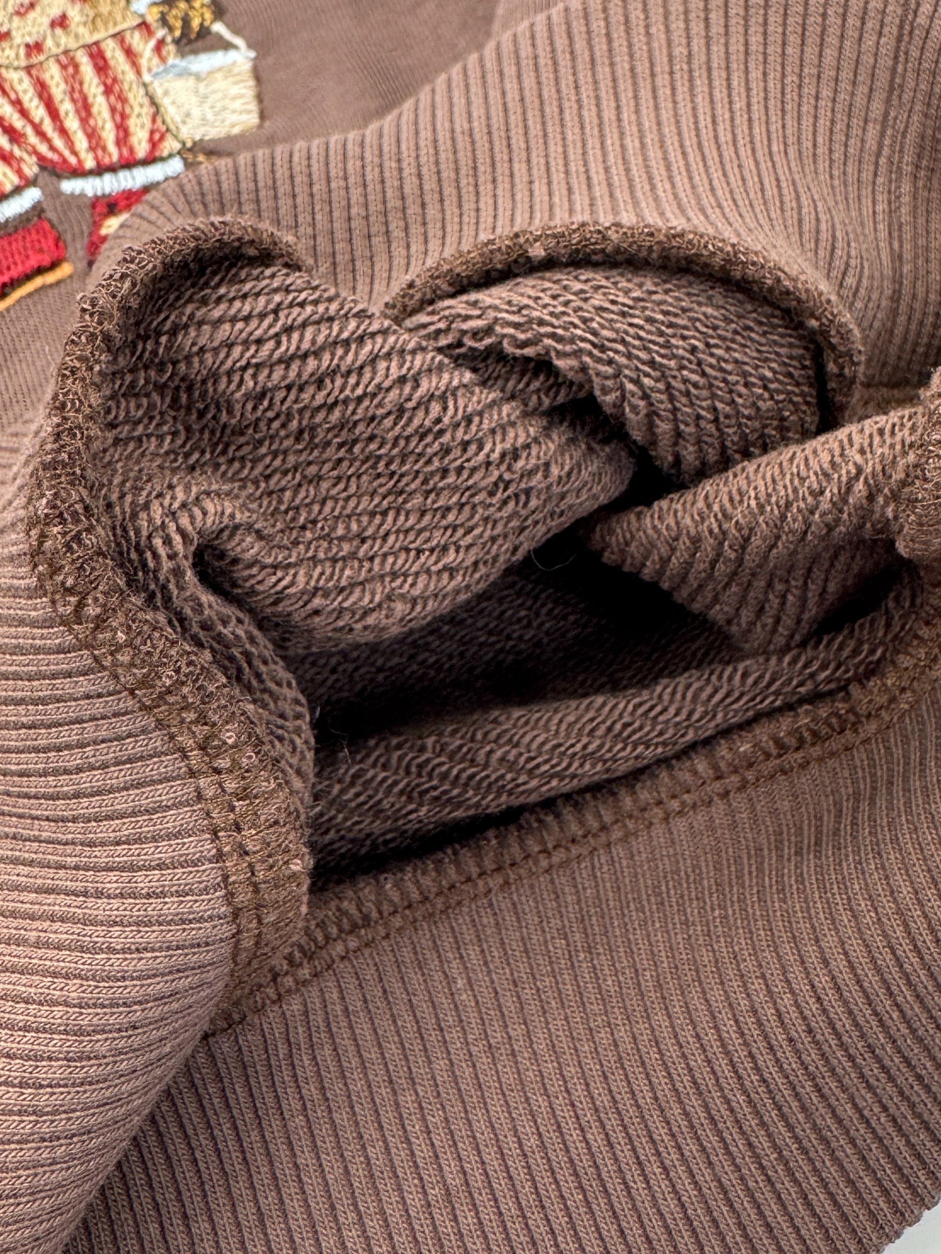 Šokolado spalvos vaikiškas laisvalaikio komplektas | "Bebriukas"