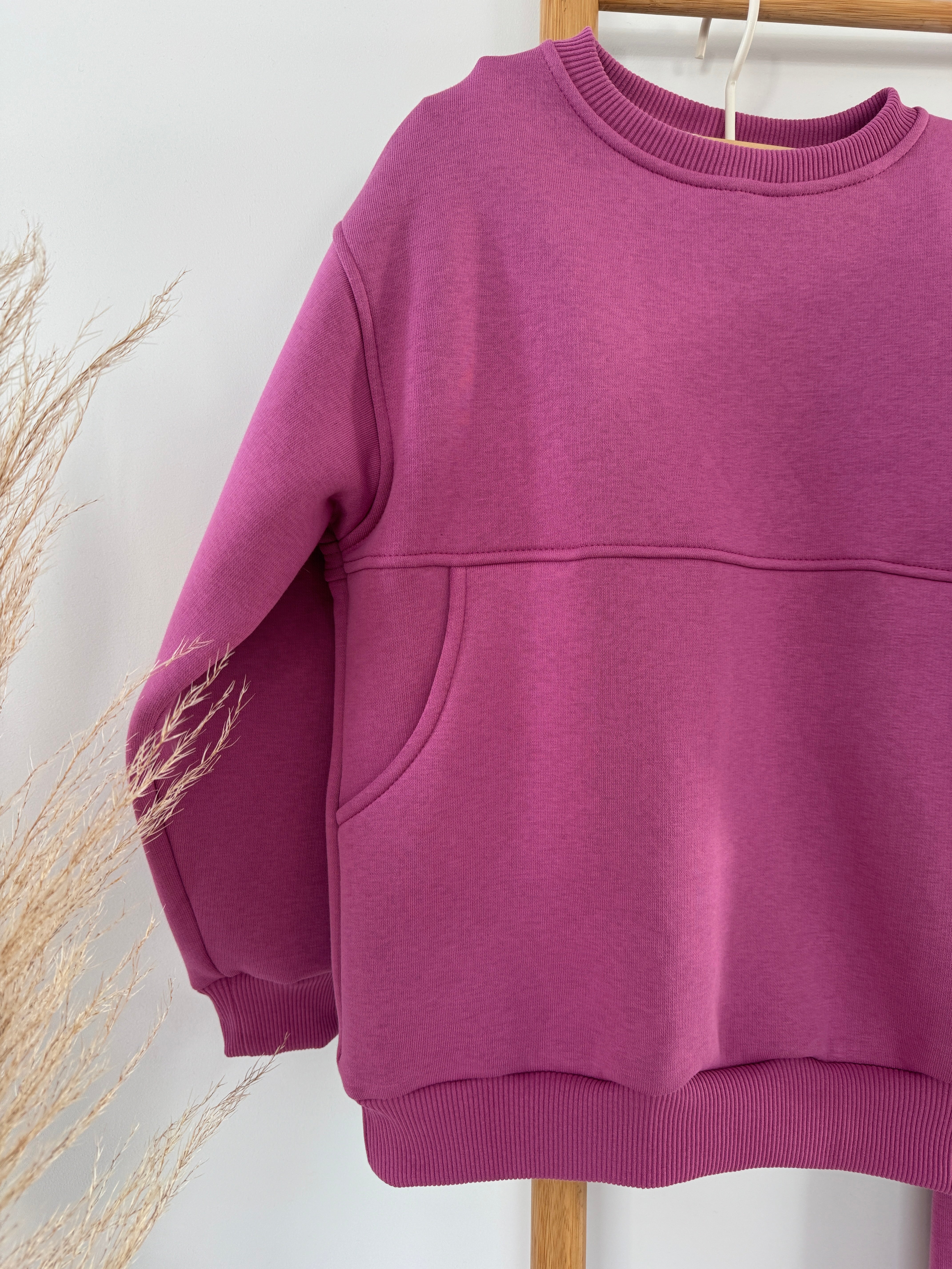 Vaikiškas kostiumėlis su pūkeliu | 122-128