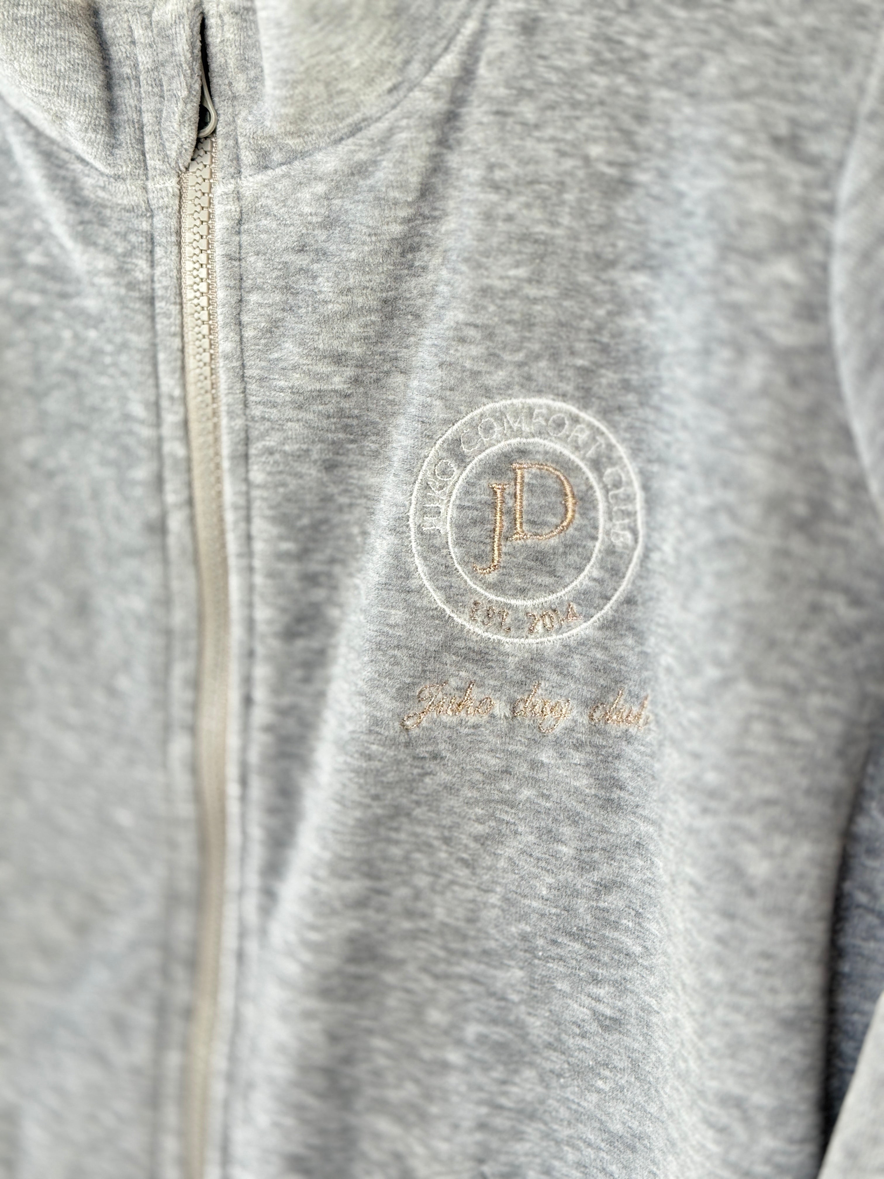 Vaikiškas, veliūrinis laisvalaikio kostiumėlis "JukoDay club"