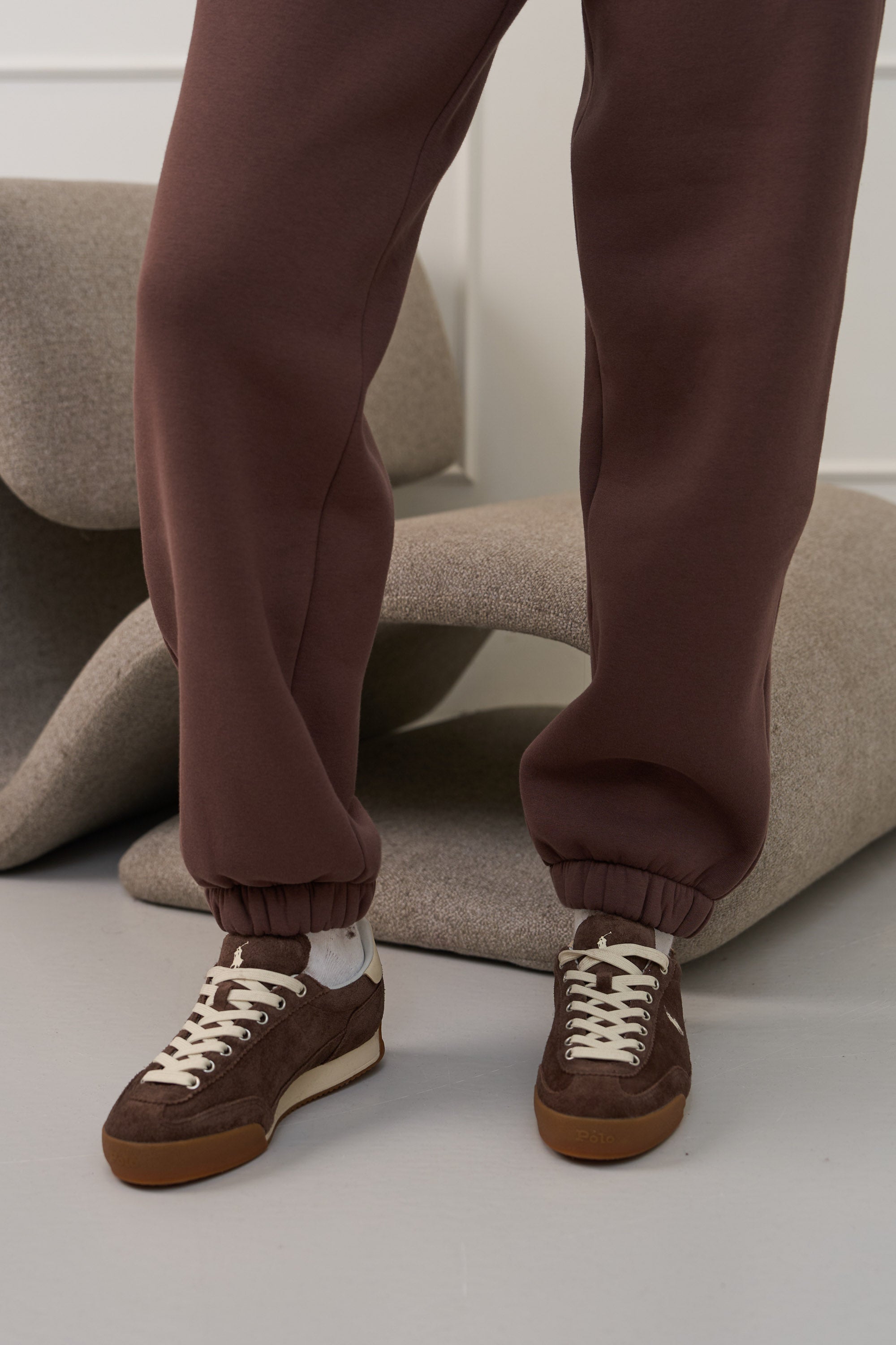 Moteriškos kelnės "COFFEE BEAN" | Su guma