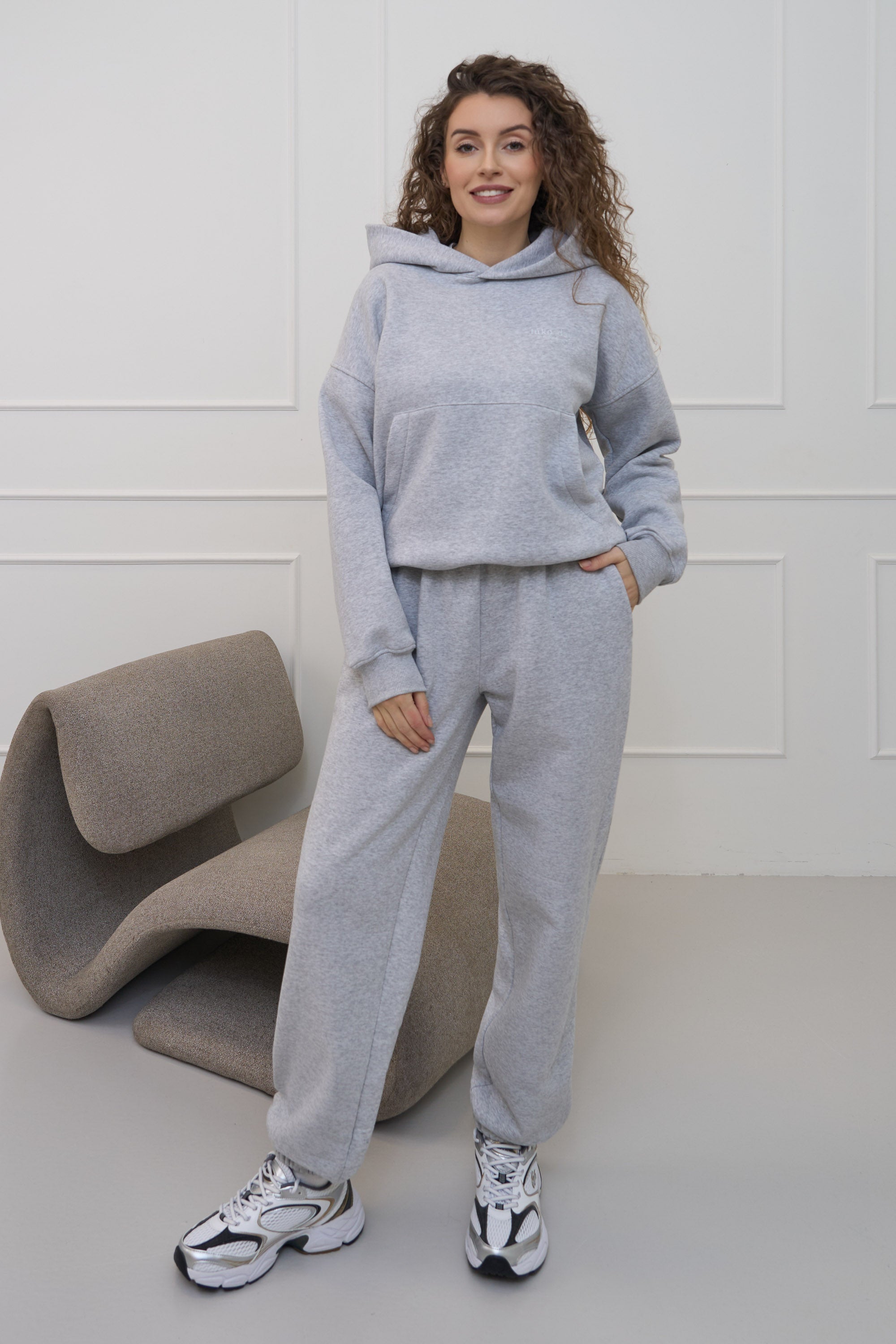 Moteriškos kelnės "CLOUD NIMBUS" | Su guma