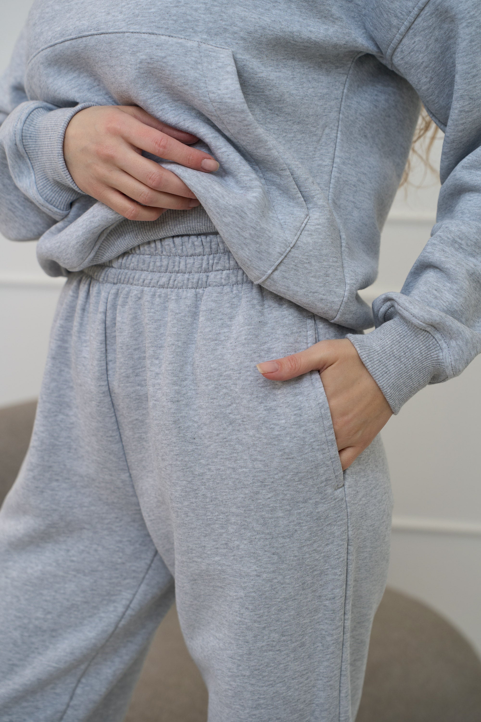 Moteriškos kelnės "CLOUD NIMBUS" | Su guma