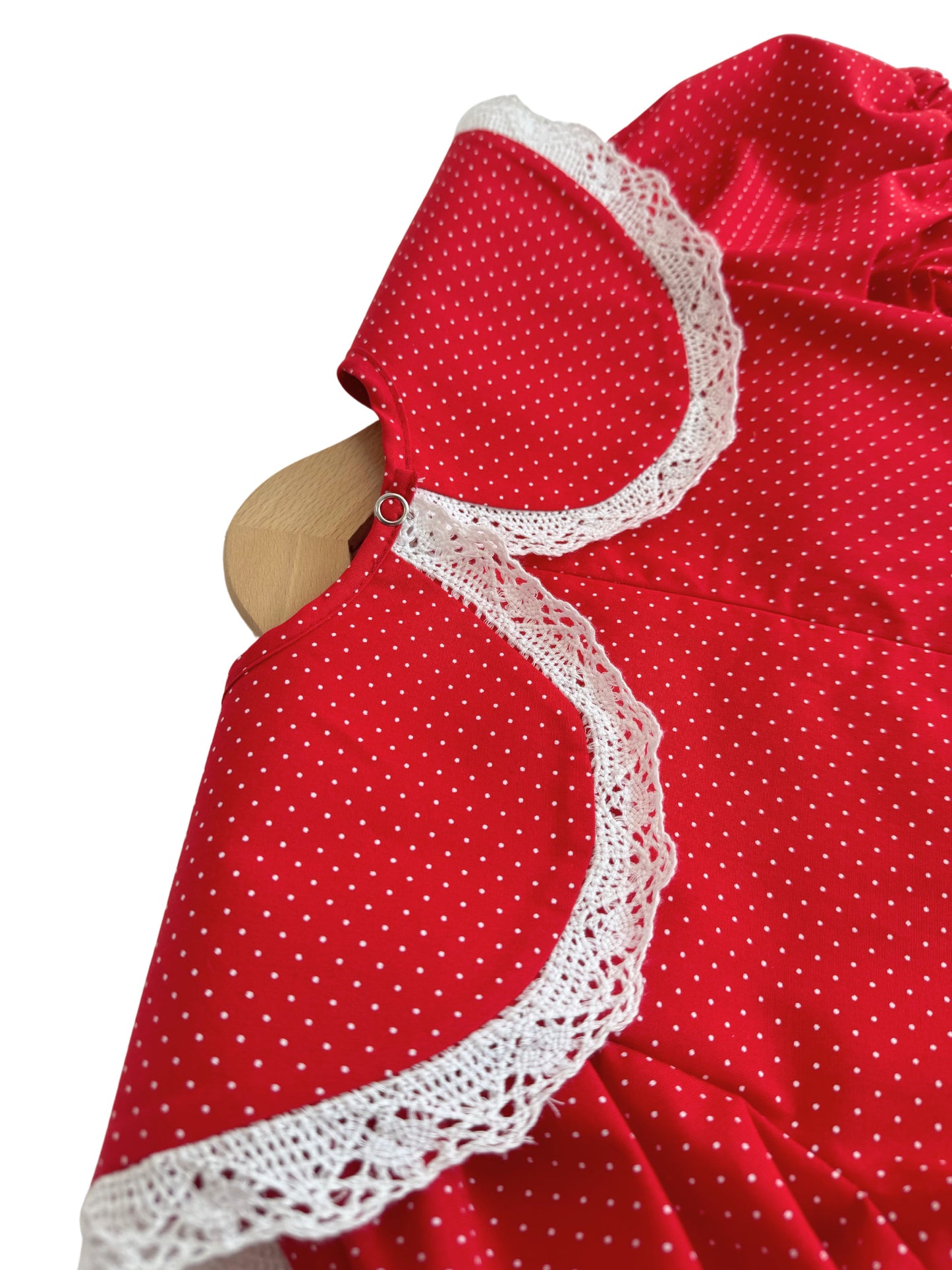 Children's summer dress "Red lady"