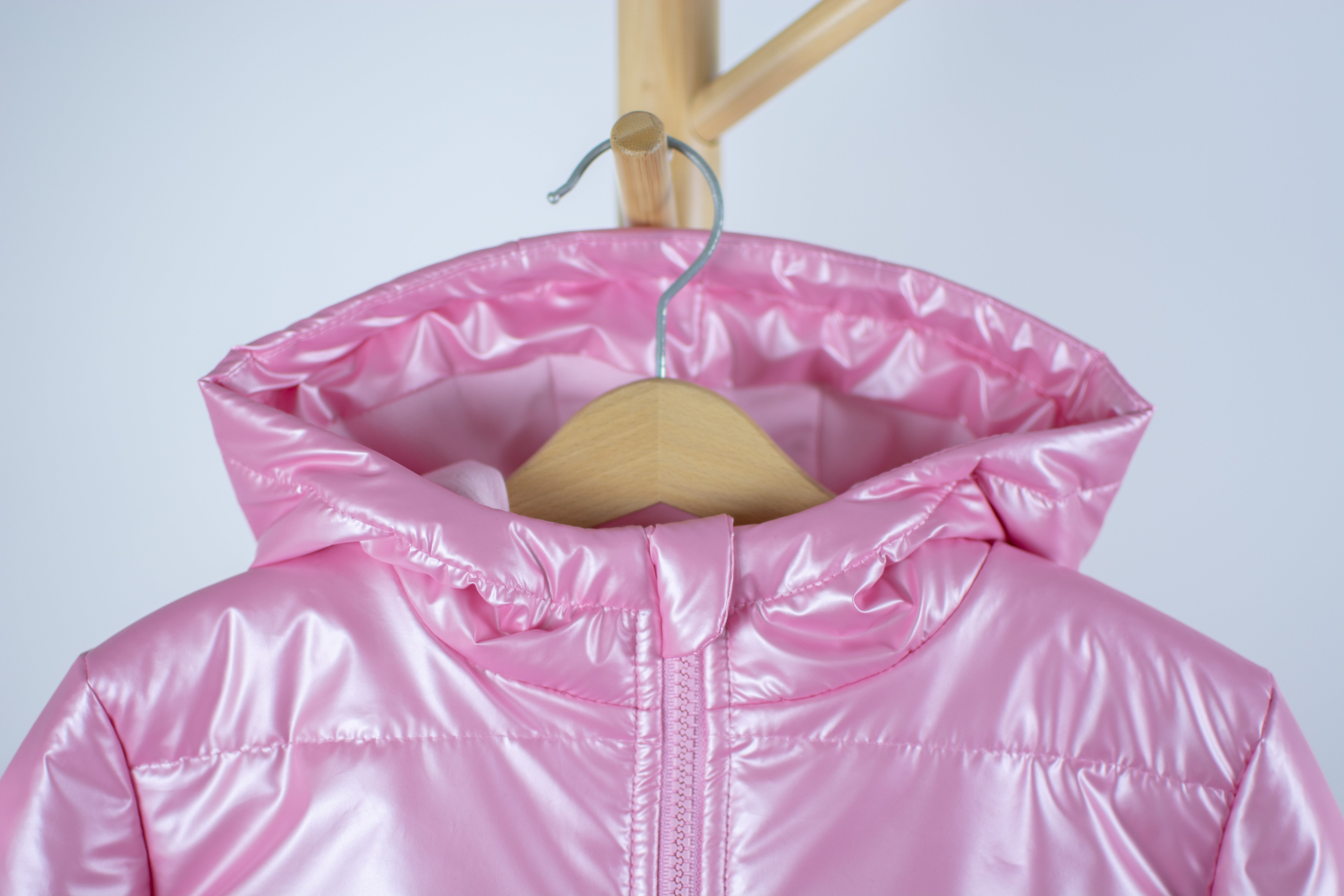 Rudeninė - pavasarinė vaikiška striukė "Baby pink spalvos"