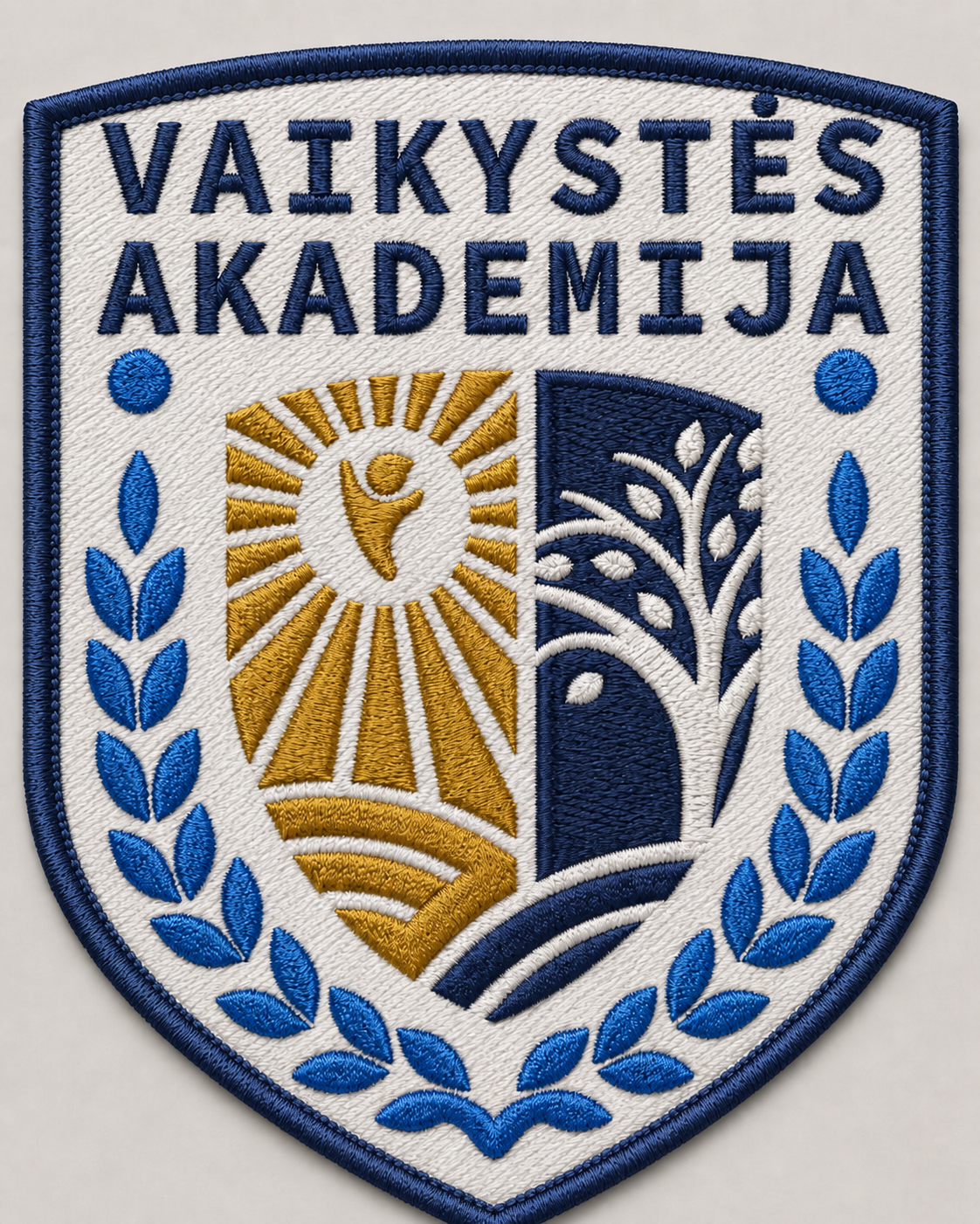 Vaikystės akademijos pradinės emblema