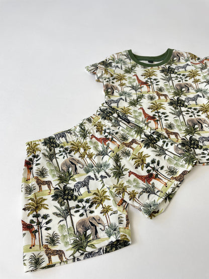Children's pajamas with shorts "Tropics"