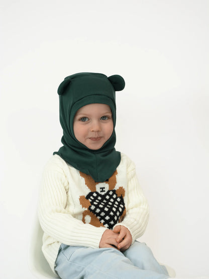 Spring children's scarf "Bear"