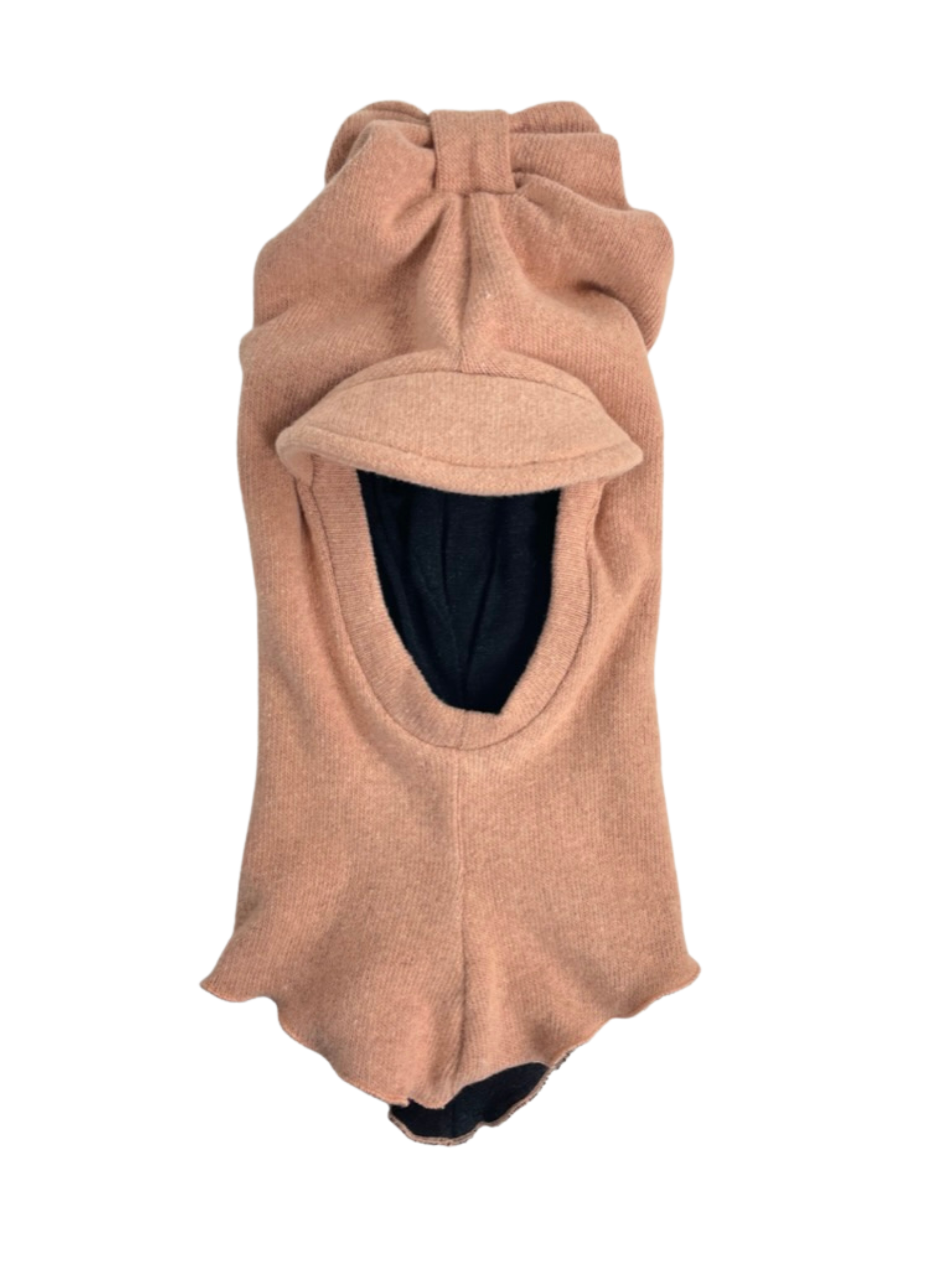 Vaikiškas žieminis šalmukas "Kaspinėlis" su merino vilna - Jukoday