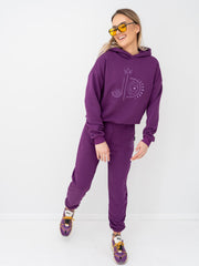 Laisvalaikio kelnės moterims "Sugar plum"