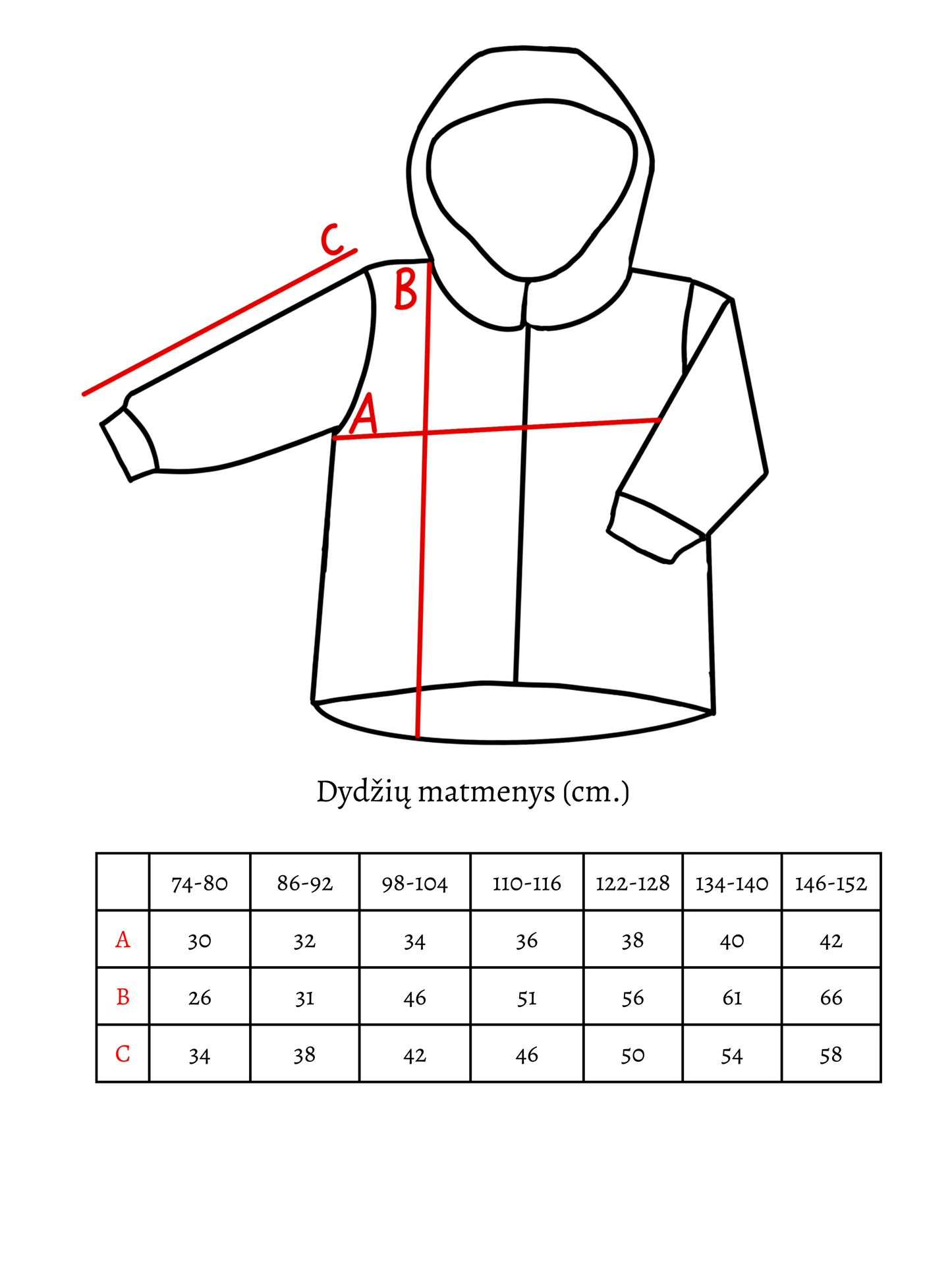 Vaikiškas pavasarinis / rudeninis lietpaltis "Kosmonautai"